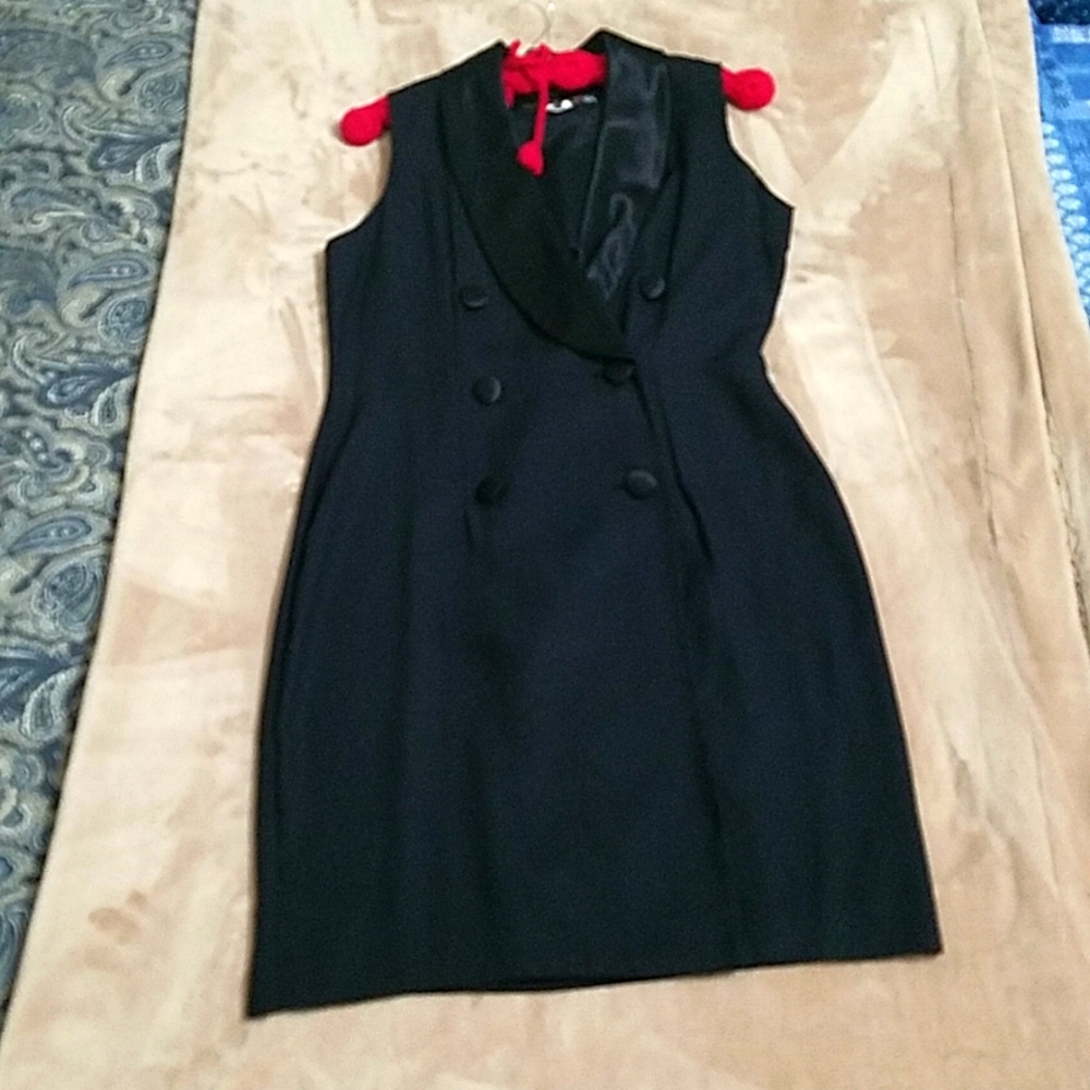 Tuxedo Dress